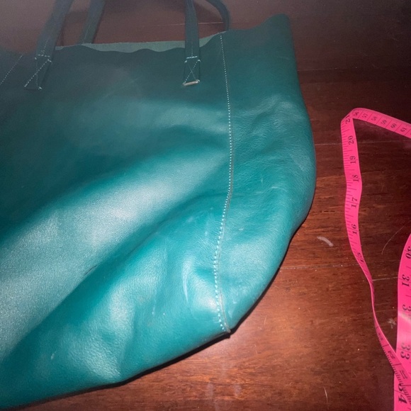 guc j crew Elegant Green Tote Bag - Picture 4 of 9